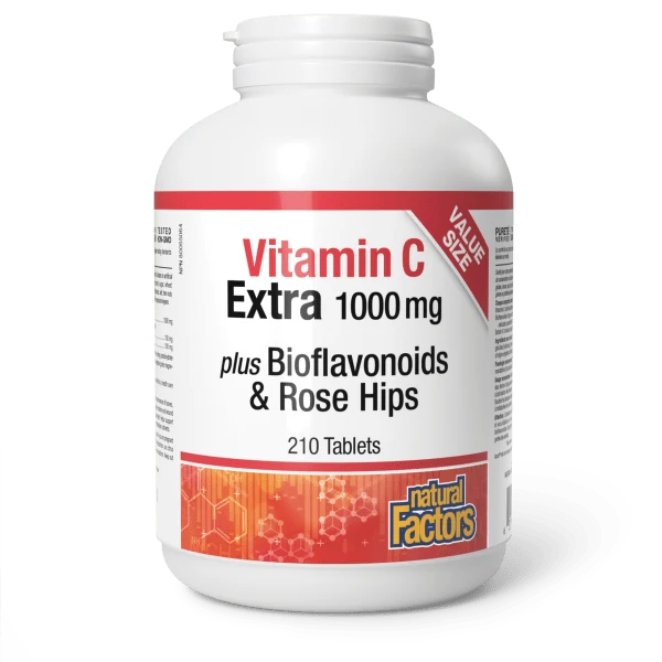 Natural Factors Natural Factors BONUS Vitamin C 1000mg 210 tabs