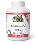 Natural Factors Natural Factors BONUS Vitamin C 1000mg Time Release 210 tabs