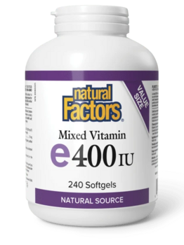 Natural Factors Natural Factors BONUS Vitamin E 400 IU 240 softgels