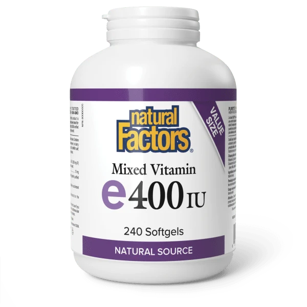 Natural Factors Natural Factors BONUS Vitamin E 400 IU 240 softgels