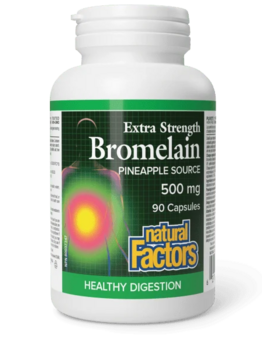 Natural Factors Natural Factors Bromelain 500 mg 90 caps