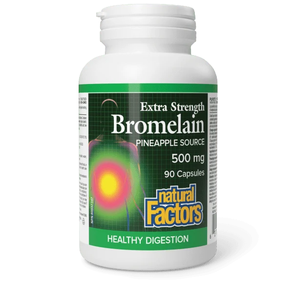 Natural Factors Natural Factors Bromelain 500 mg 90 caps
