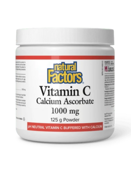 Natural Factors Natural Factors Calcium Ascorbate Powder 1000mg 125g