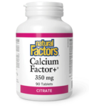 Natural Factors Natural Factors Calcium Factor+ 350mg 90 tabs