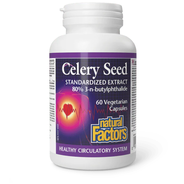 Natural Factors Natural Factors Celery Seed Extract 60 caps