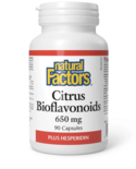 Natural Factors Natural Factors Citrus Bioflavonoids 650mg 90 caps