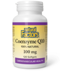 Natural Factors Natural Factors Coenzyme Q10 100mg 120 softgels