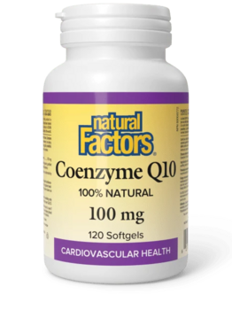 Natural Factors Natural Factors Coenzyme Q10 100mg 120 softgels