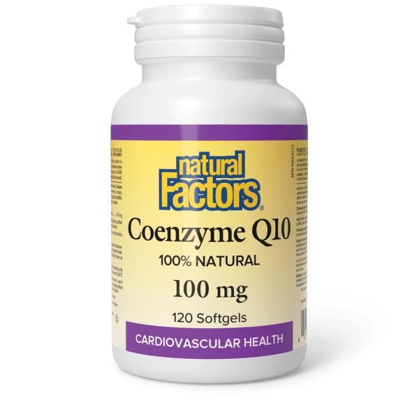Natural Factors Natural Factors Coenzyme Q10 100mg 120 softgels