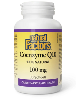 Natural Factors Natural Factors Coenzyme Q10 100mg 30 softgels