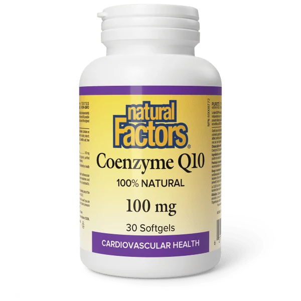 Natural Factors Natural Factors Coenzyme Q10 100mg 30 softgels