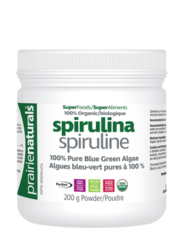 Prairie Naturals Prairie Naturals Organic Spirulina Powder 200g