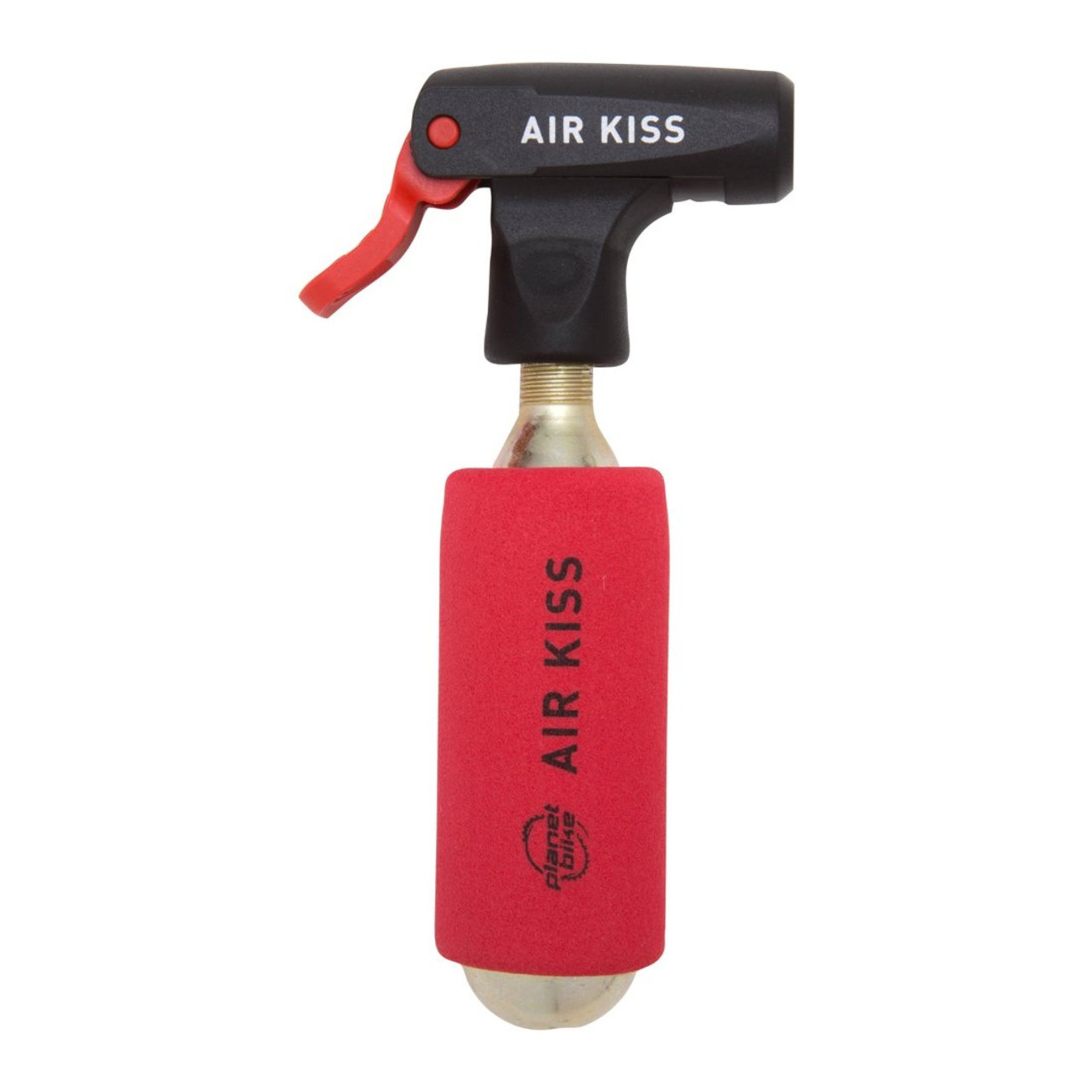 Planet Bike Planet Bike Air Kiss CO2 Inflator: Includes 16g Threaded Cartridge and Sleeve