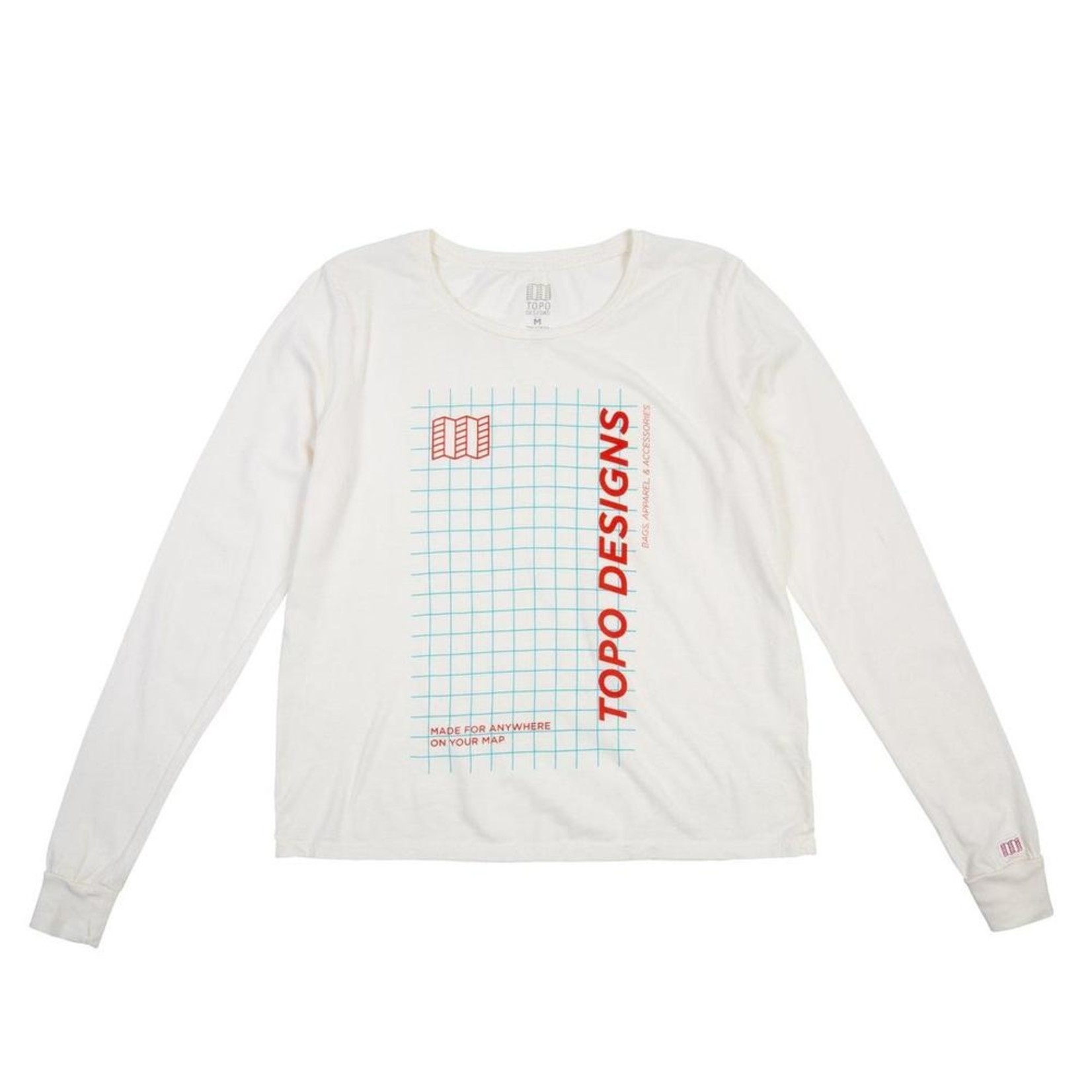 Topo Designs Topo Designs Graph Tee L/S - Womens
