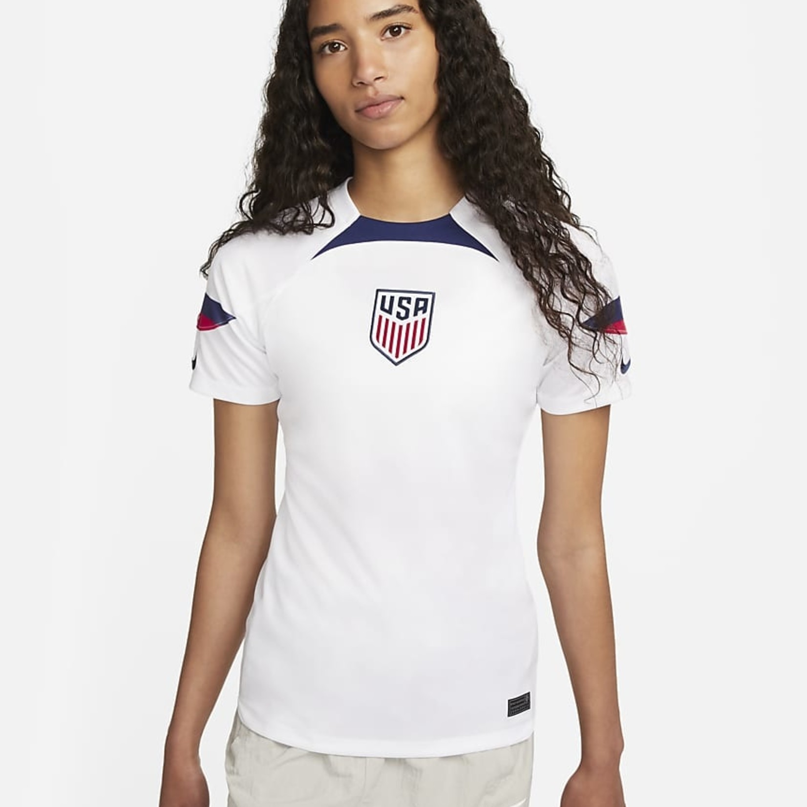 Women's Nike U.S. 2022/23 Stadium Home Jersey