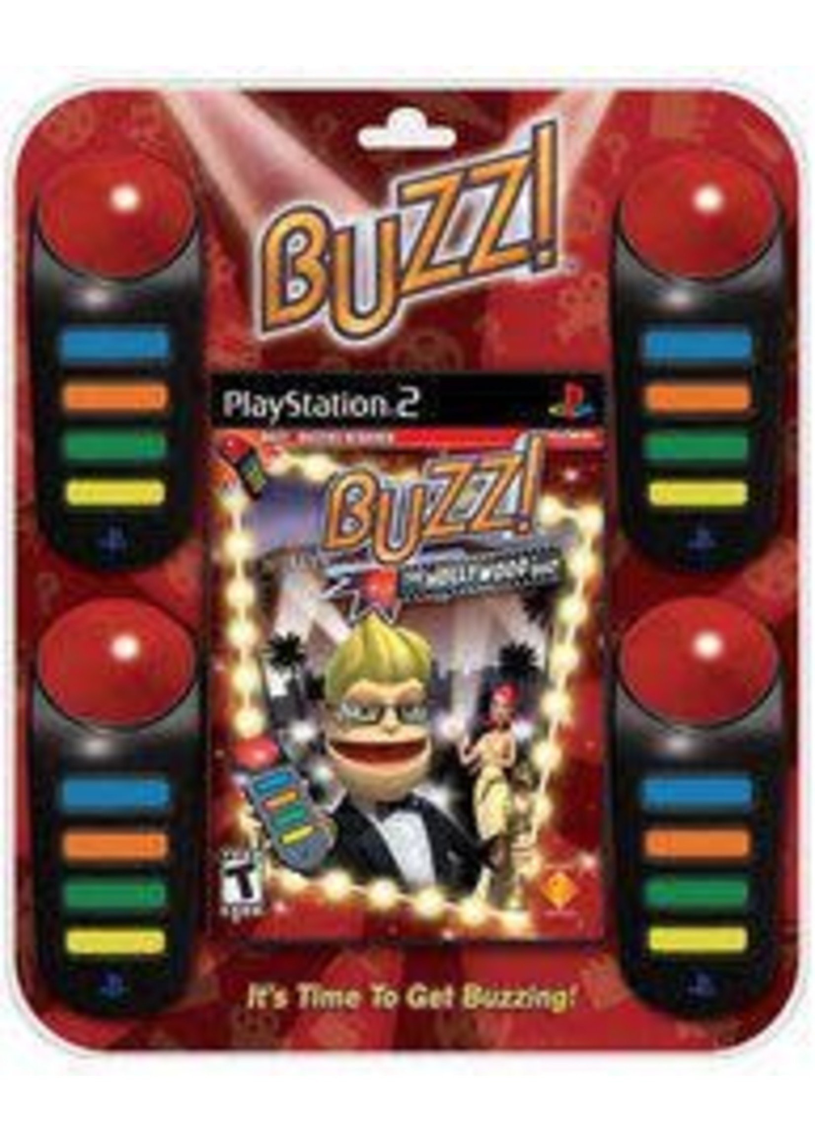 Buzz!: The Hollywood Quiz Bundle Playstation 2