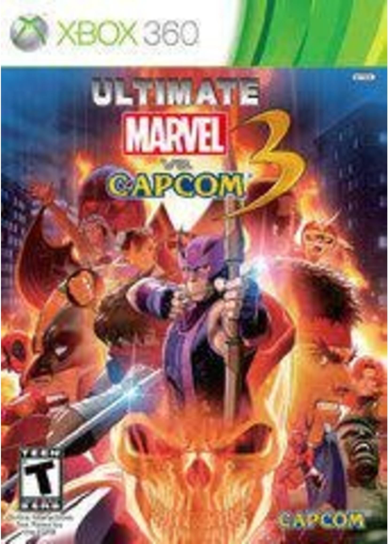 Ultimate Marvel Vs Capcom 3 Xbox 360