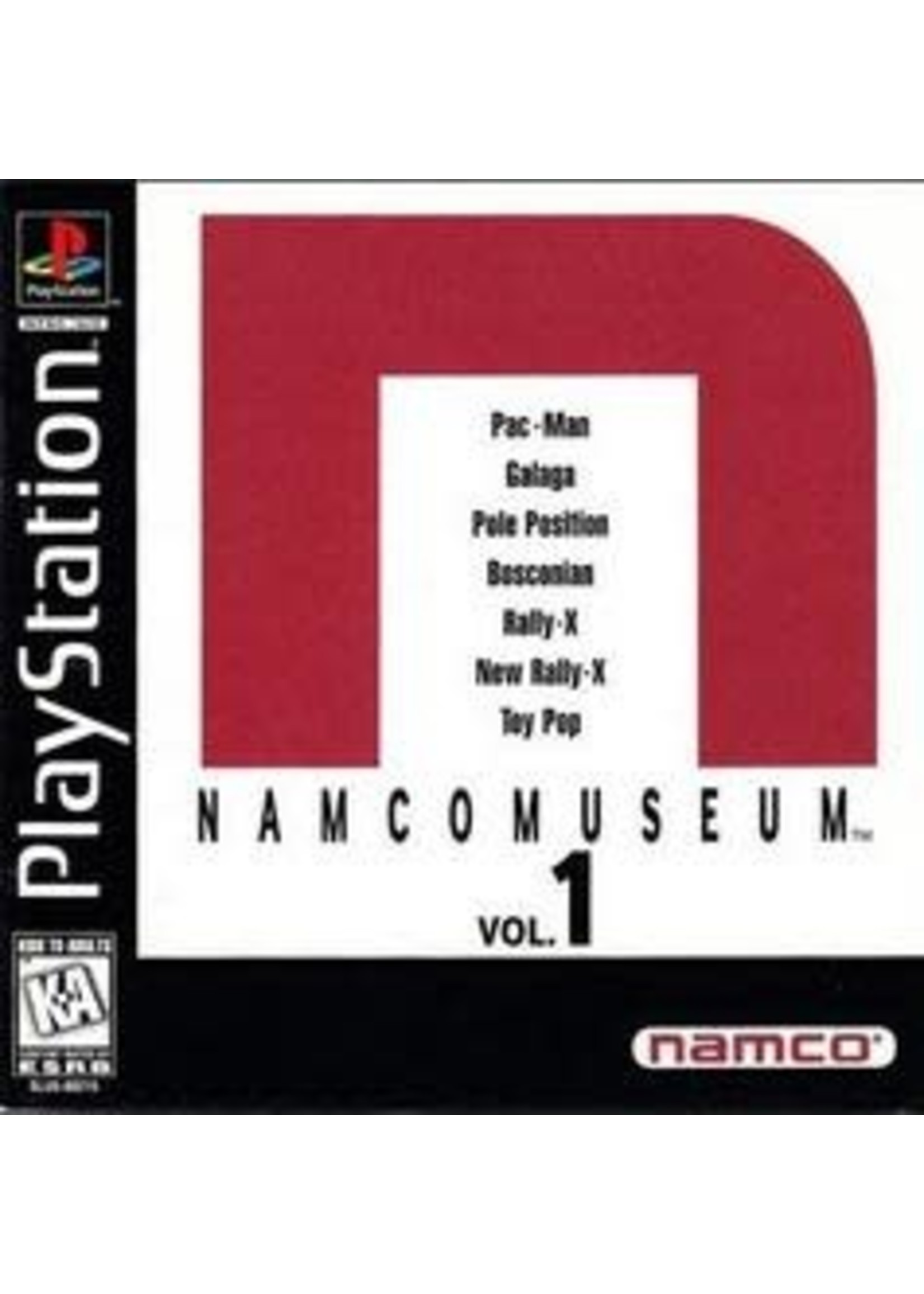 Namco Museum Volume 1 Playstation