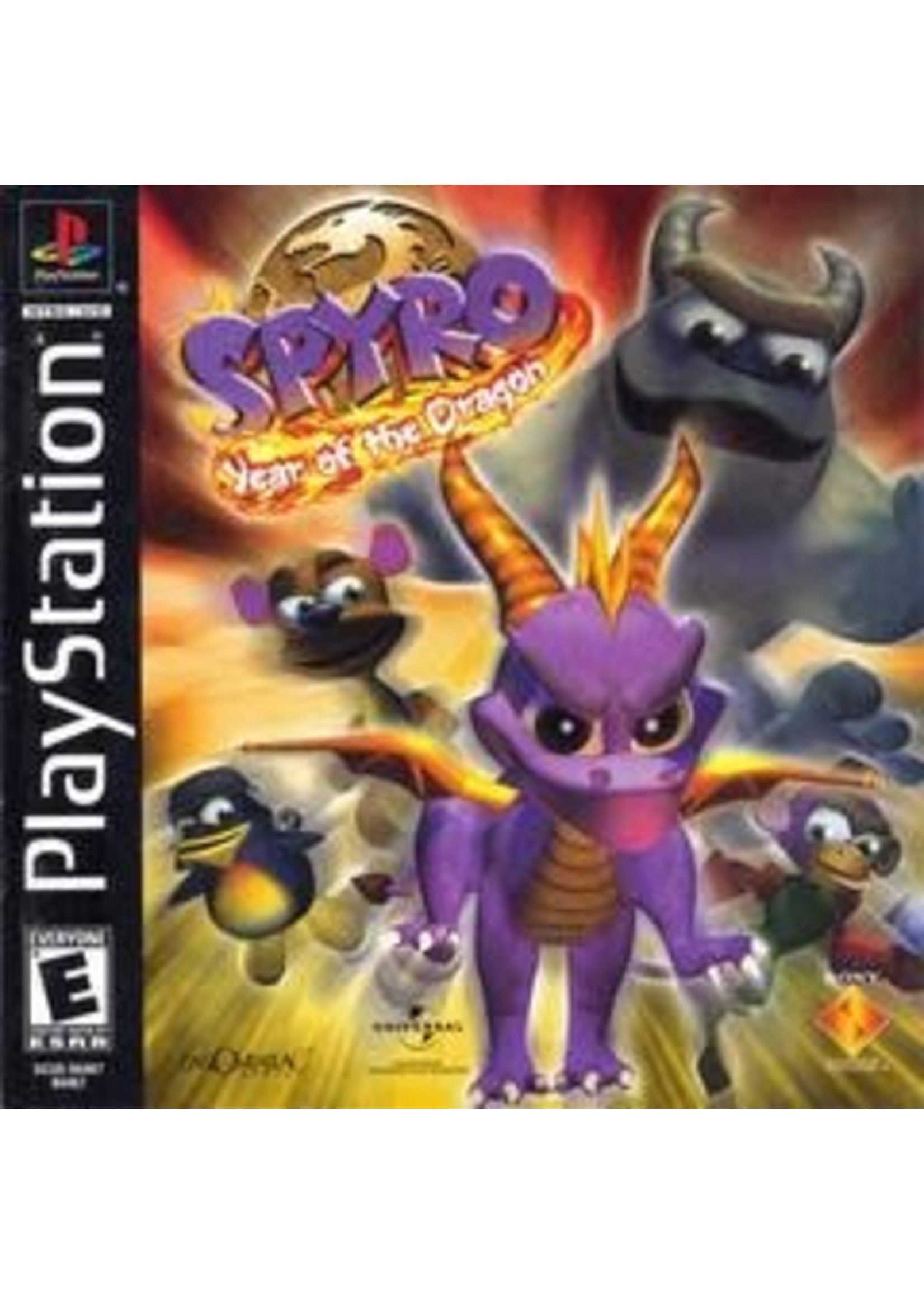 Spyro Year Of The Dragon Playstation