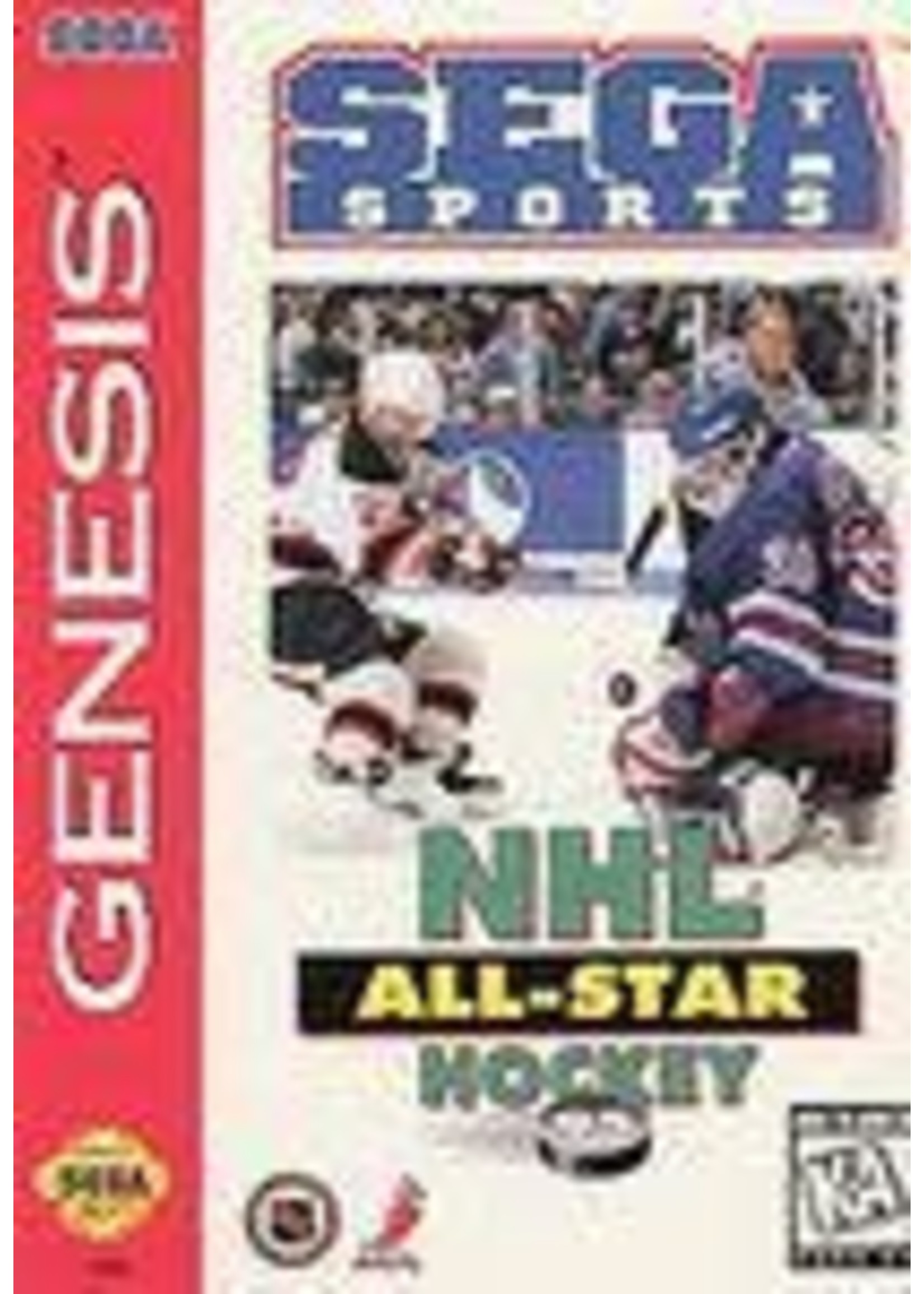 NHL All-Star Hockey 95 Sega Genesis