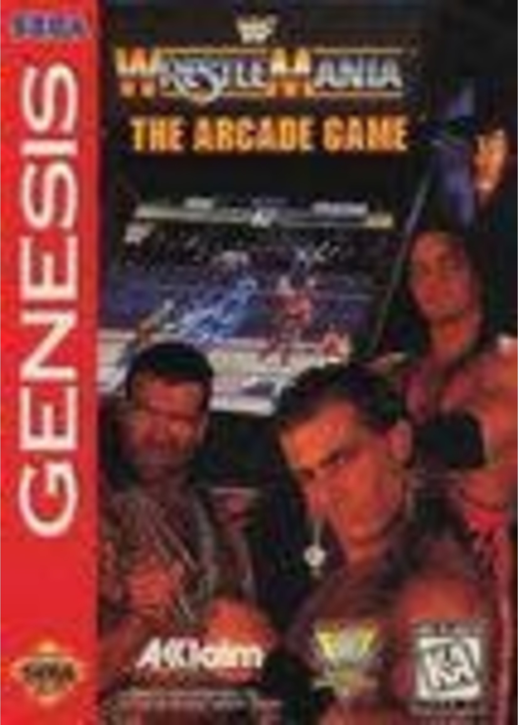 WWF Wrestlemania Arcade Game Sega Genesis