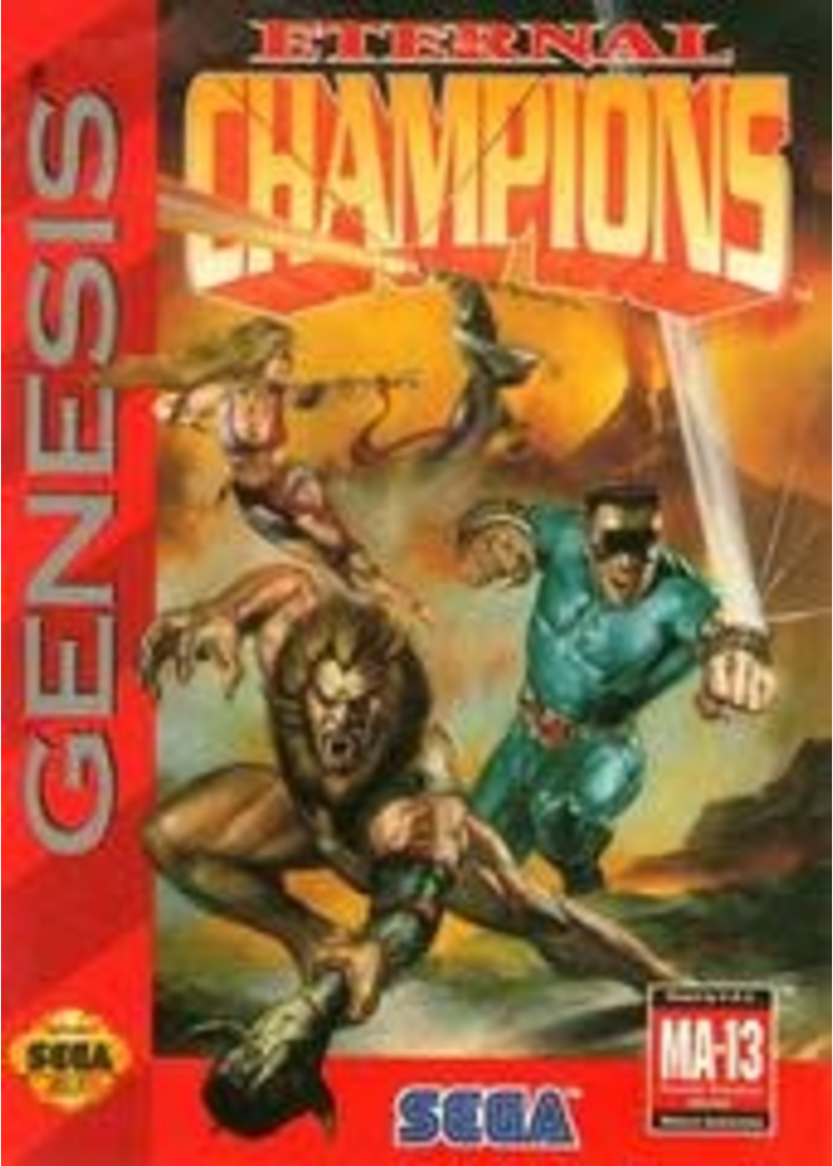 Eternal Champions Sega Genesis