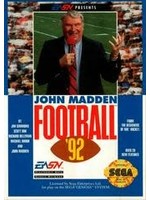 John Madden Football '92 Sega Genesis