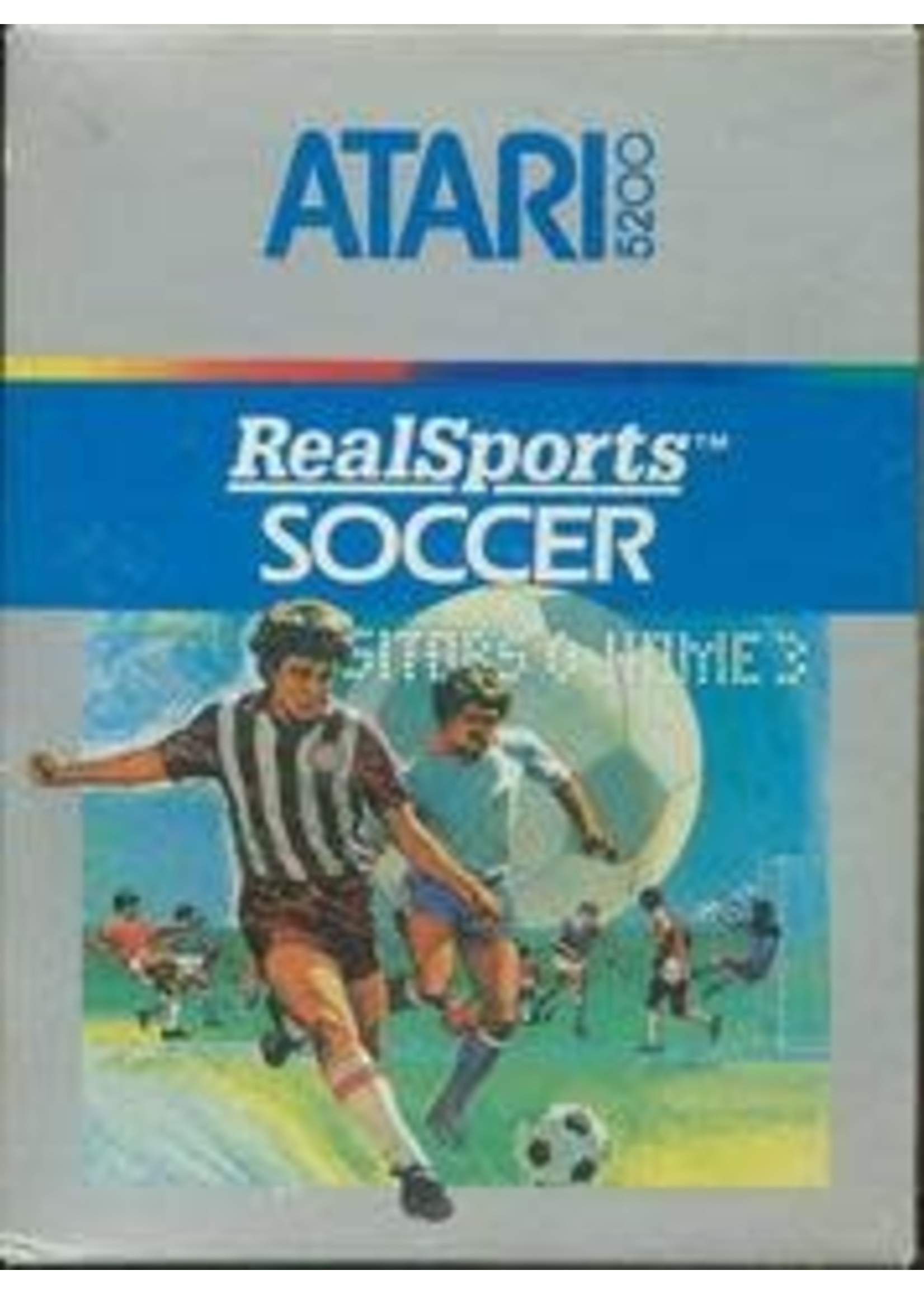 RealSports Soccer Atari 5200