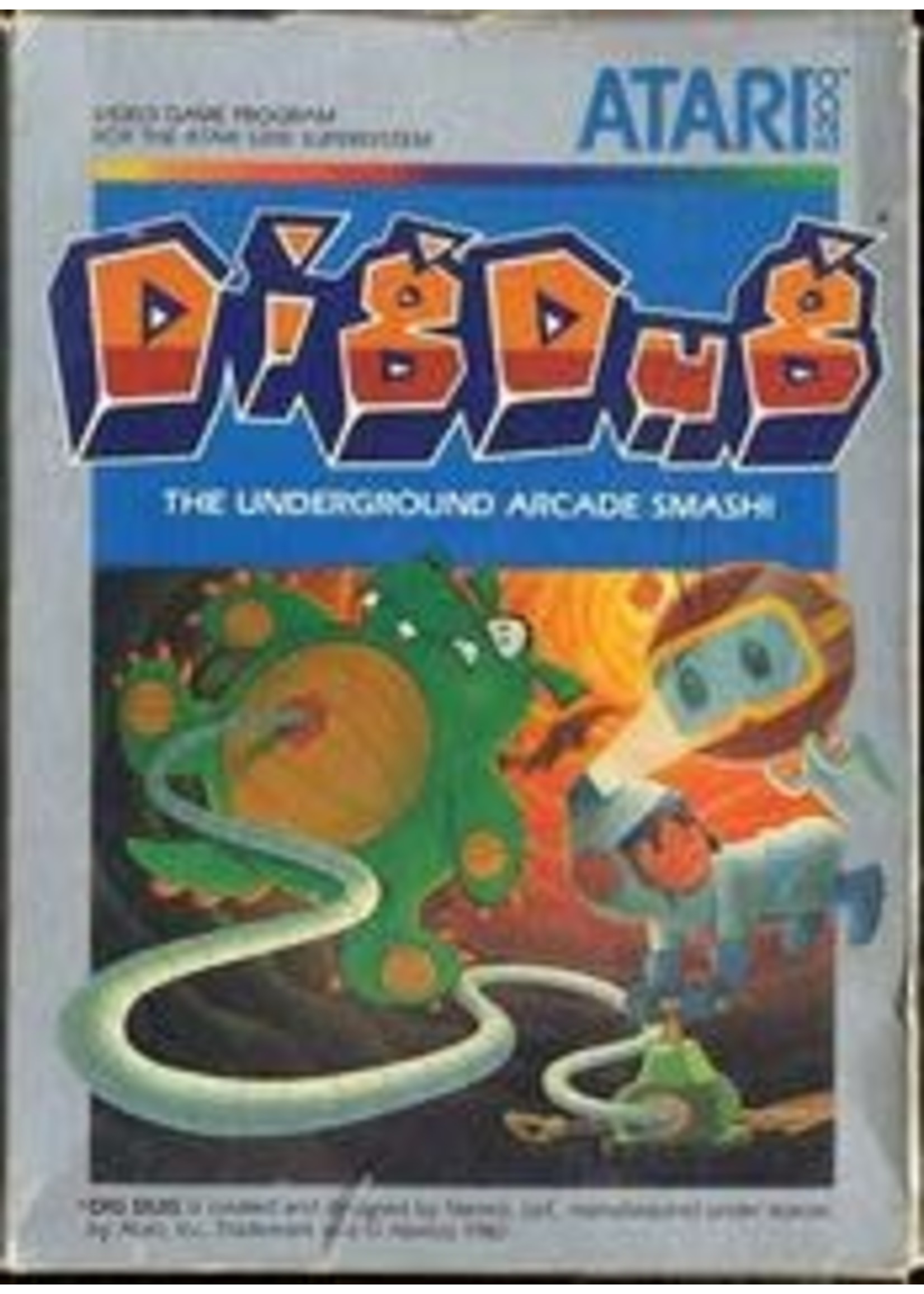 Dig Dug Atari 5200