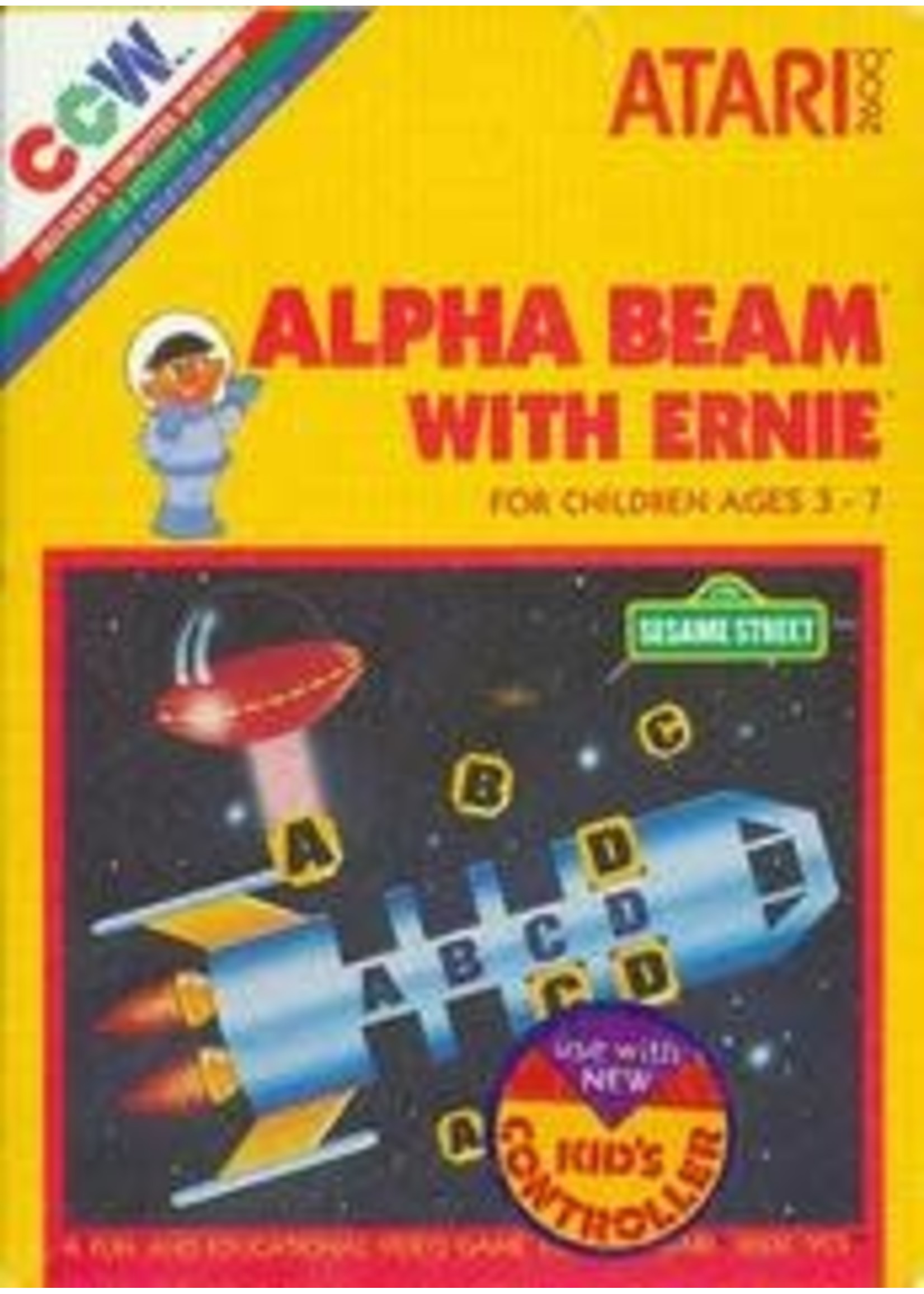 Alpha Beam With Ernie Atari 2600