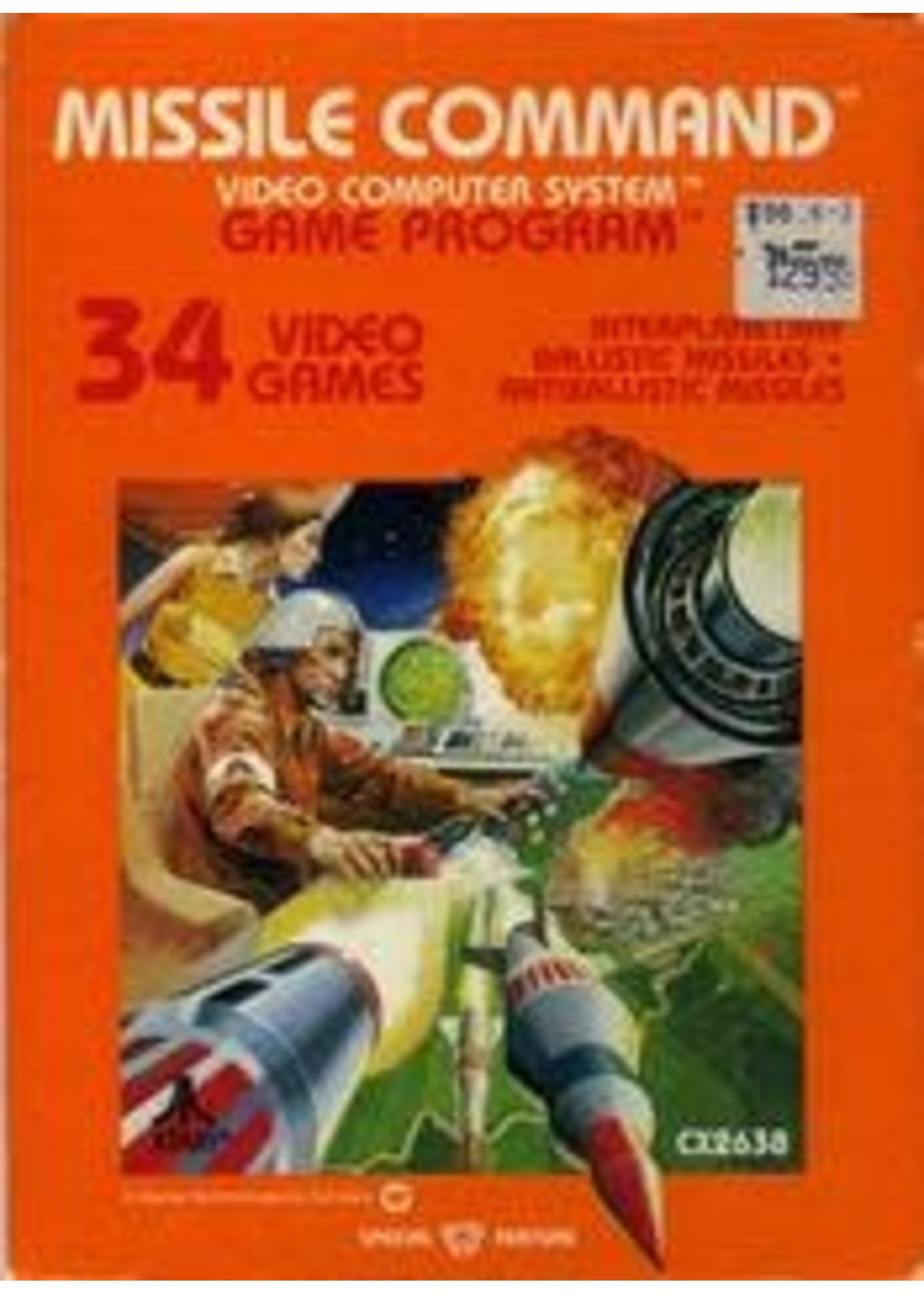 Missile Command Atari 2600