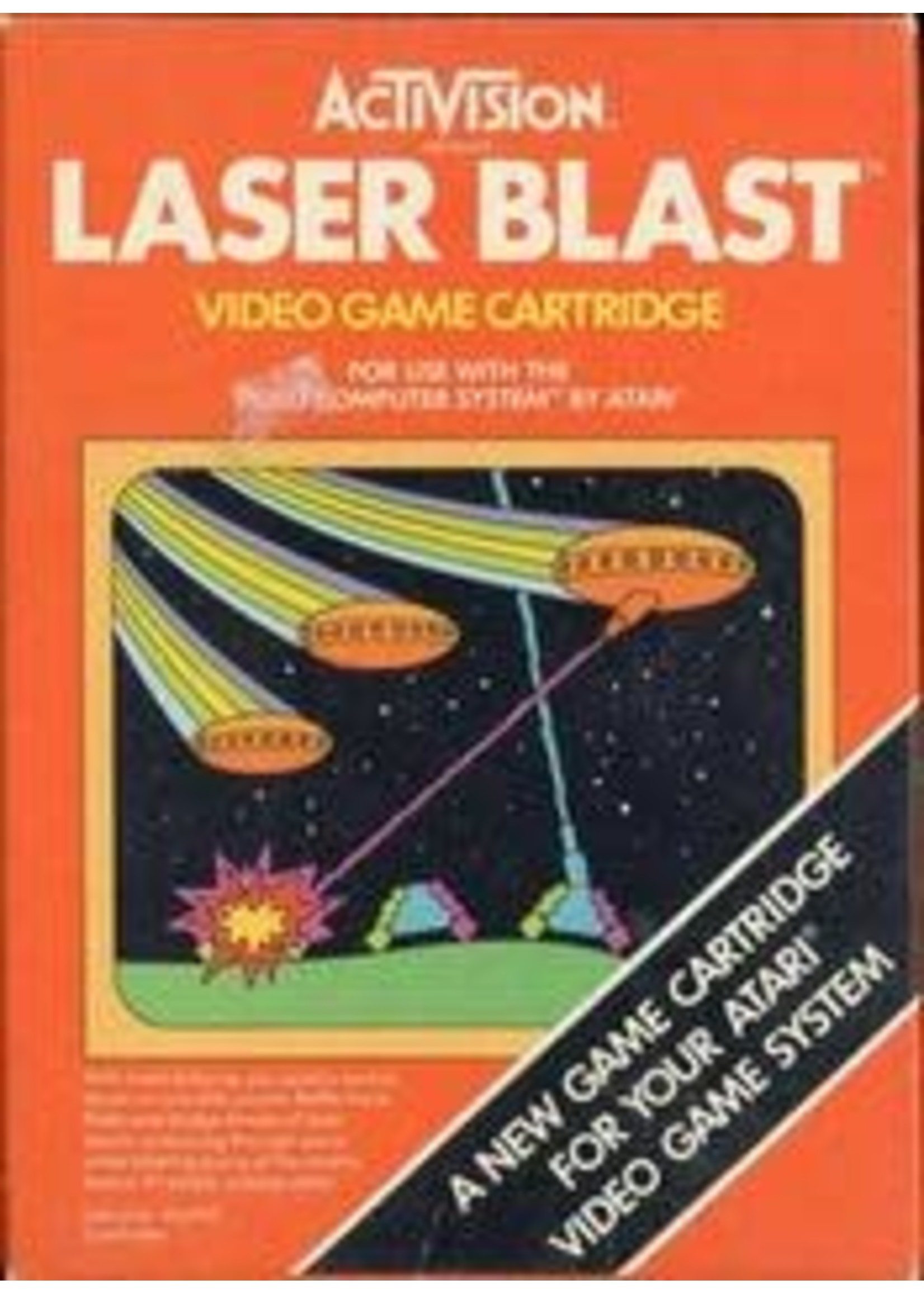 Laser Blast Atari 2600