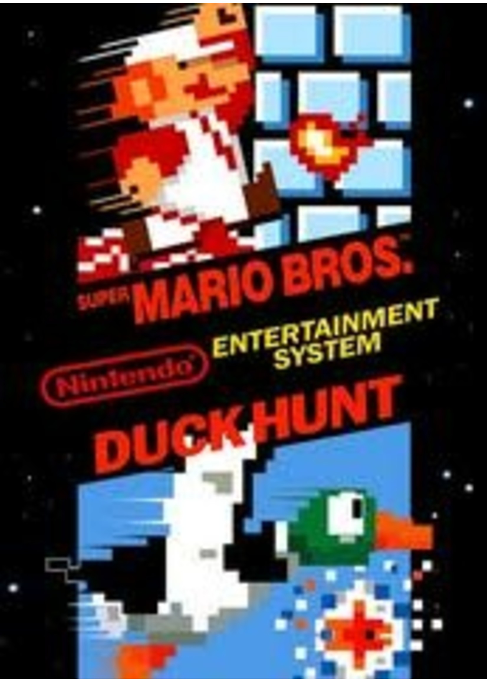 Super Mario Bros And Duck Hunt NES