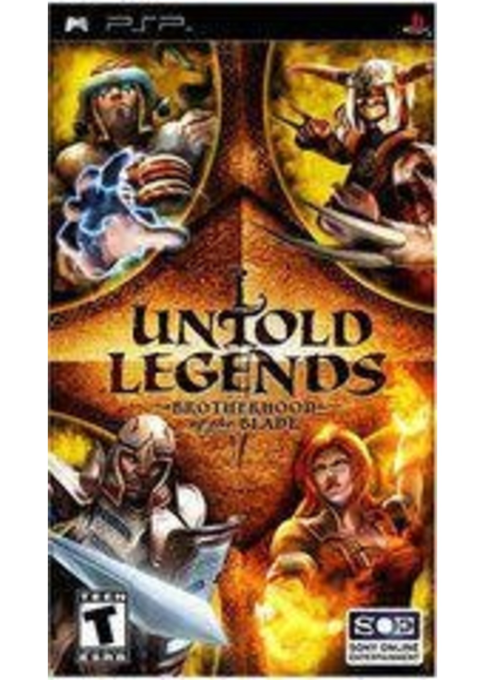 Untold Legends Brotherhood Of The Blade PSP