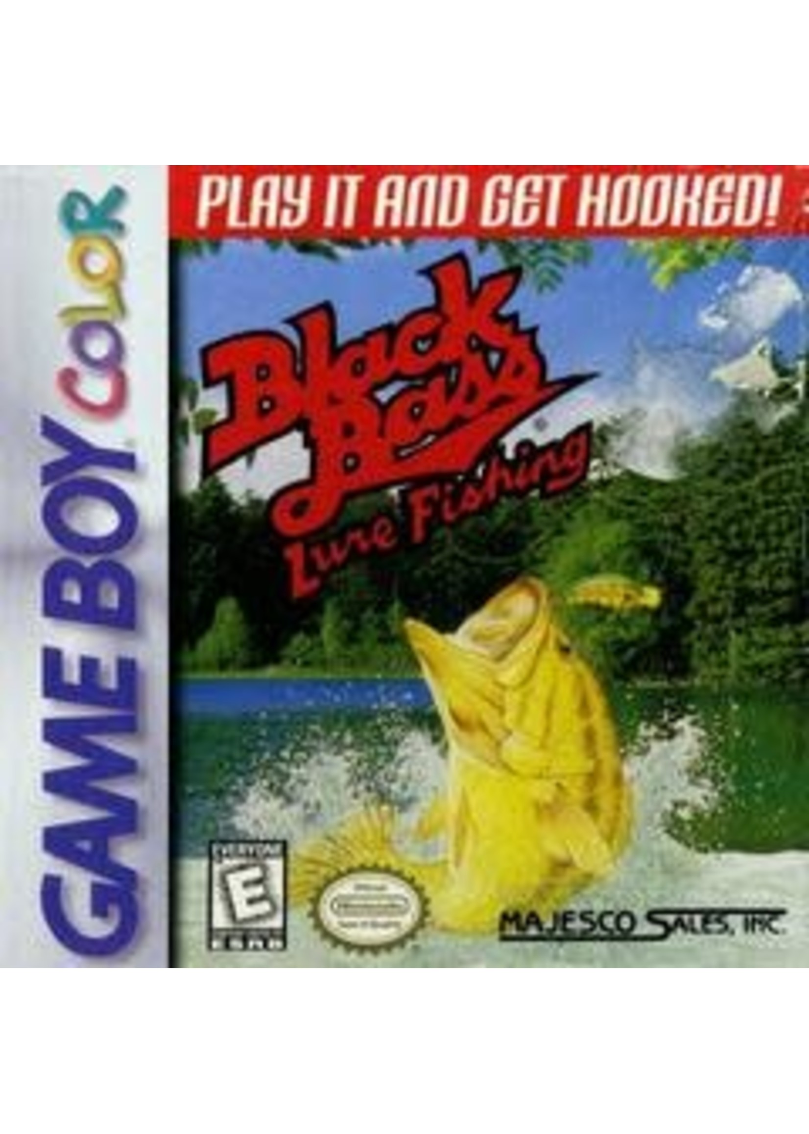 Black Bass Lure Fishing GameBoy Color - D&J Computers And Games