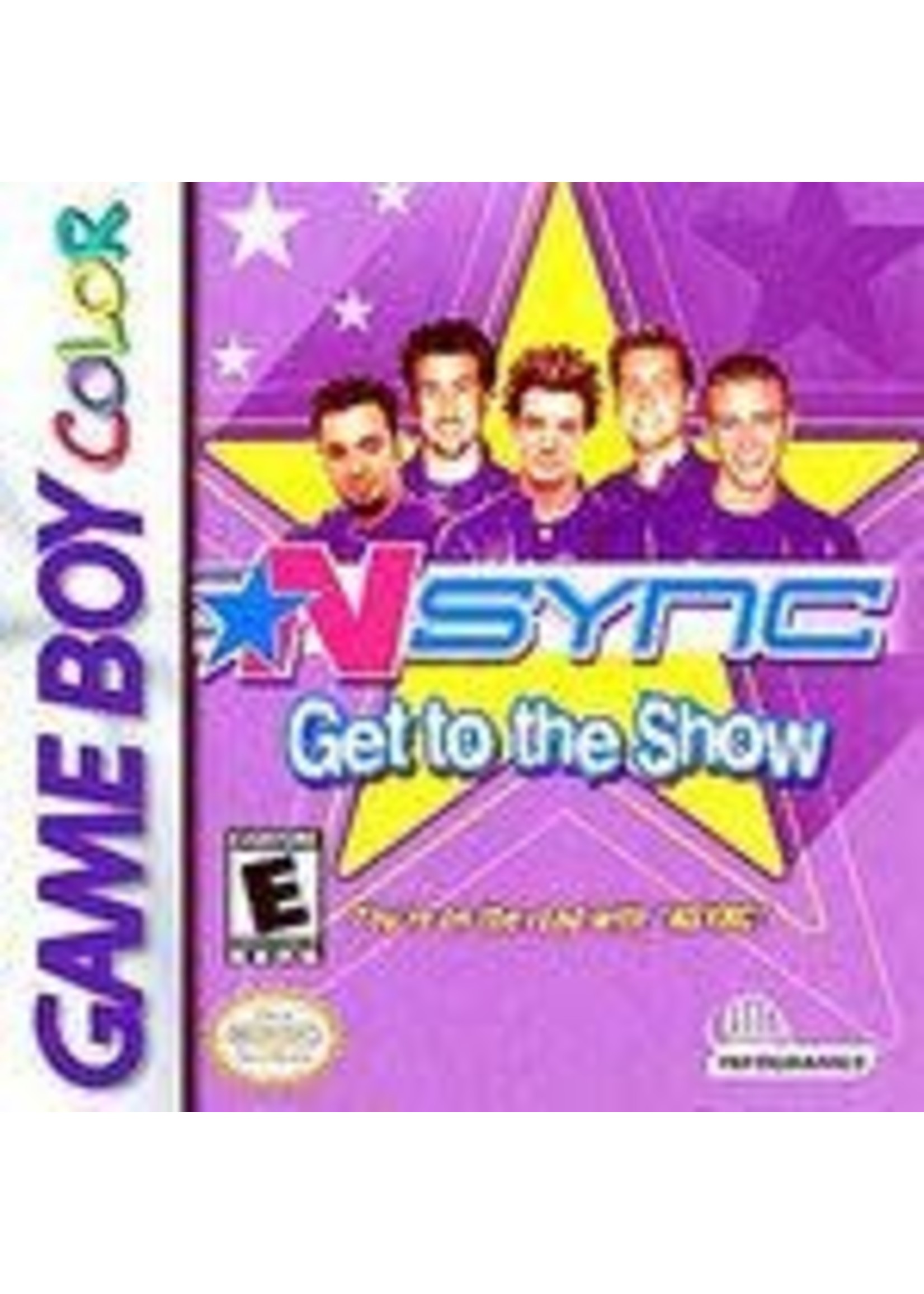 NSYNC Get To The Show GameBoy Color