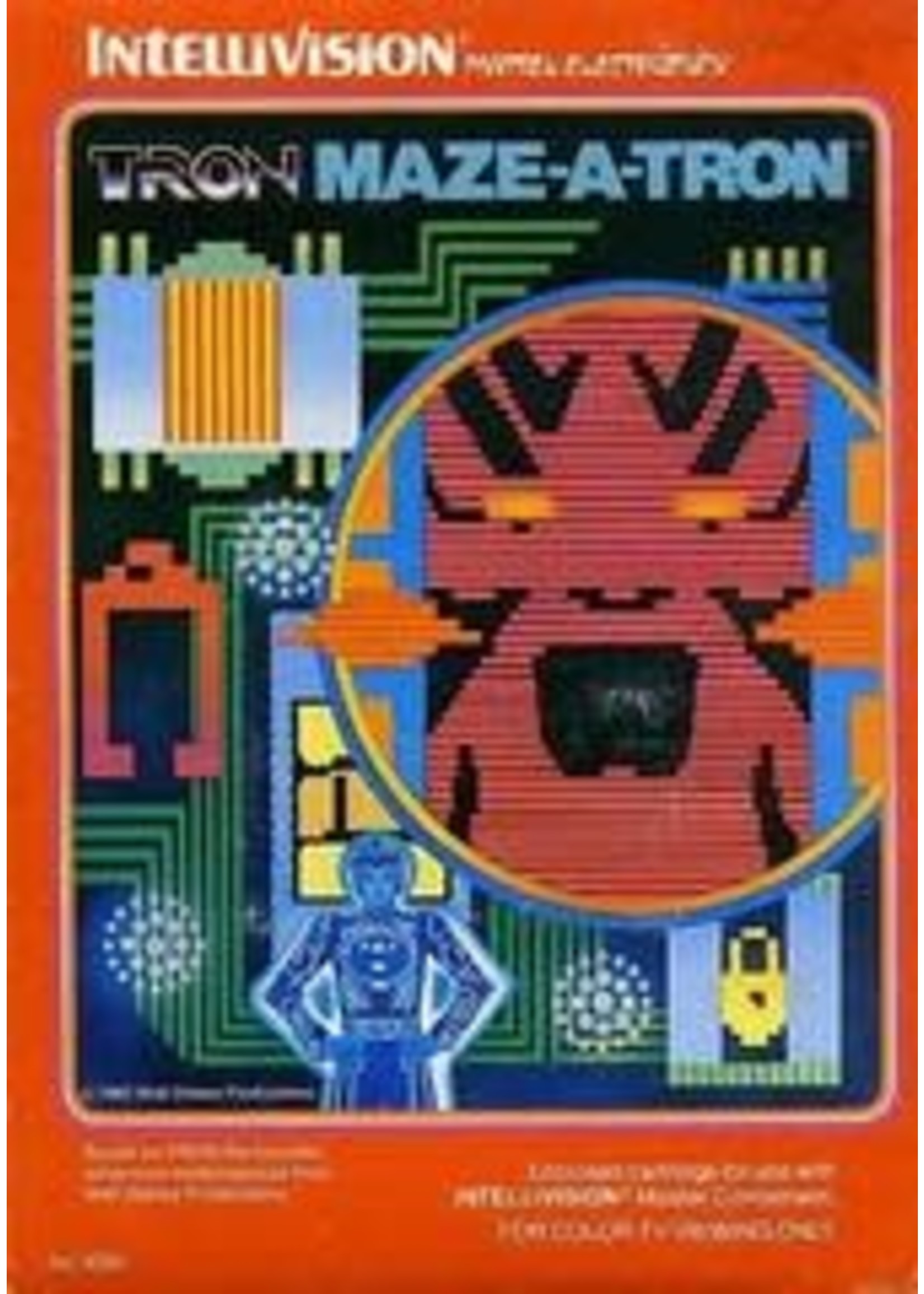 Tron Maze-A-Tron Intellivision