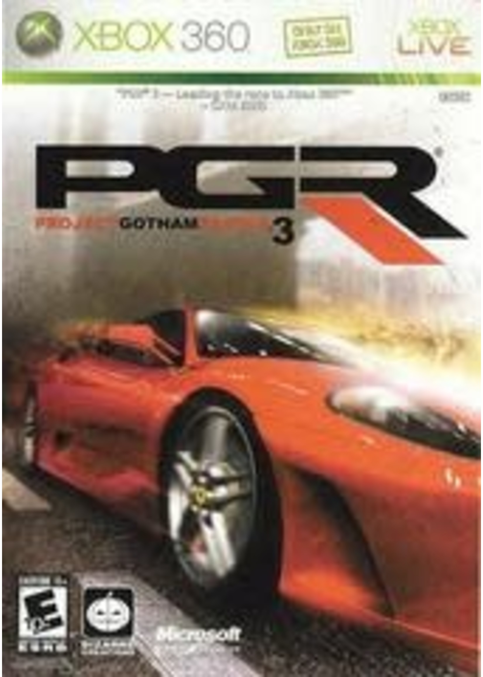 Project Gotham Racing 3 Xbox 360