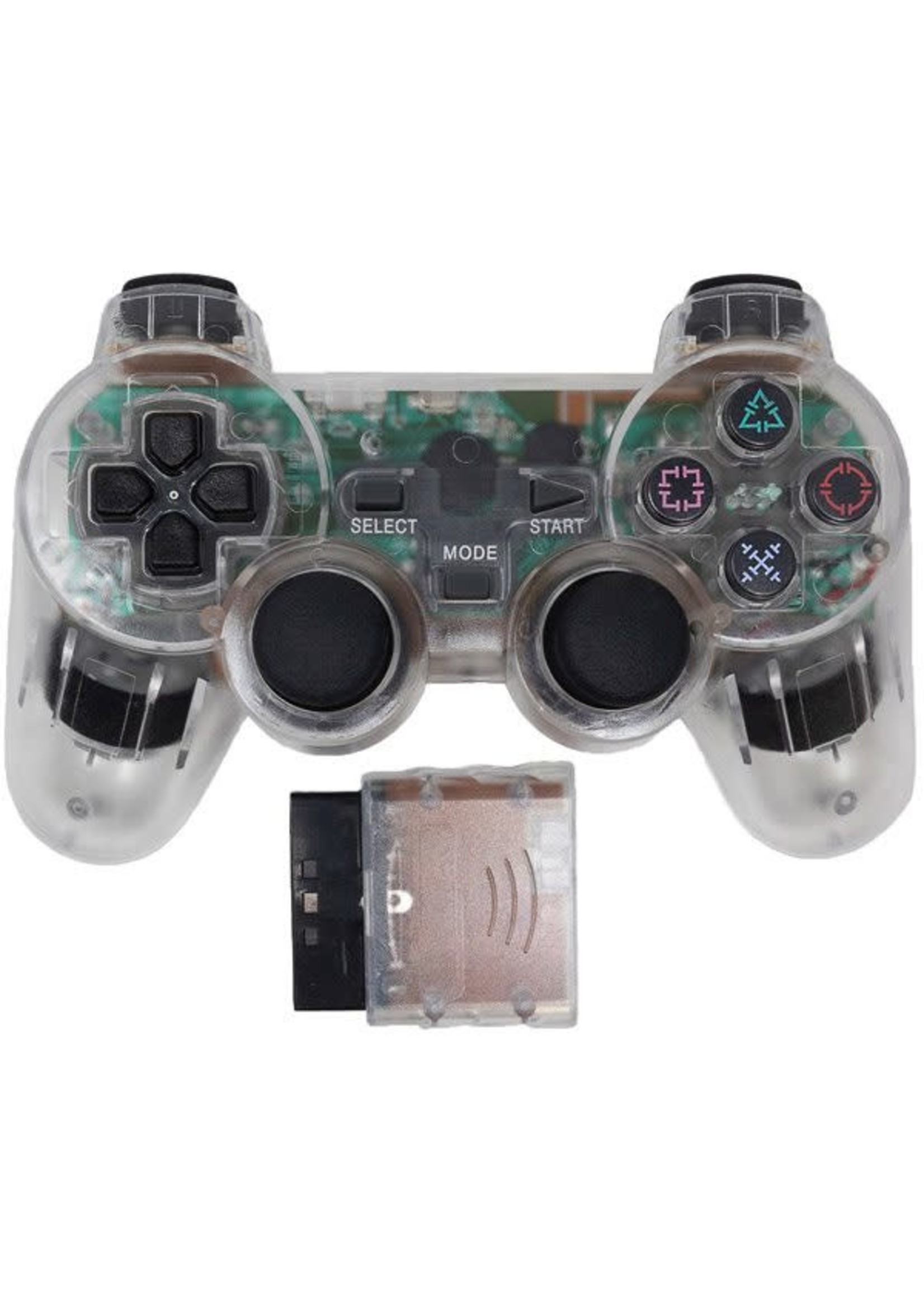 New Wireless Controller 2.4GHz For PlayStation 2 PS2 Console