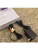AC Adapter Power Cord & AV Cable for Super Nintendo SNES Systems