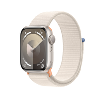Apple Watch Series 9 GPS 45mm Starlight Aluminum Case with Starlight Sport Loop
