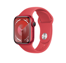 Apple Watch Series 9 GPS 41mm (PRODUCT)RED Aluminum Case with (PRODUCT)RED Sport Band