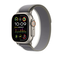 Apple Apple Watch Ultra 2 GPS + Cellular, 49mm Titanium Case with Green/Gray Trail Loop - S/M Carbon Neutral