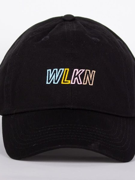WLKN WLKN : Colored Dad Hat - Black