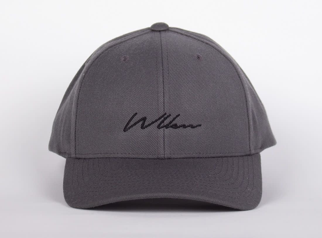 WLKN WLKN : Script Baseball Cap Charcoal O/S