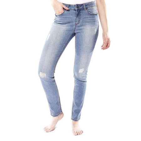 Jeaniologie Jeaniologie : Ladies 5 Pockets Mid Rise Skinny Jeans