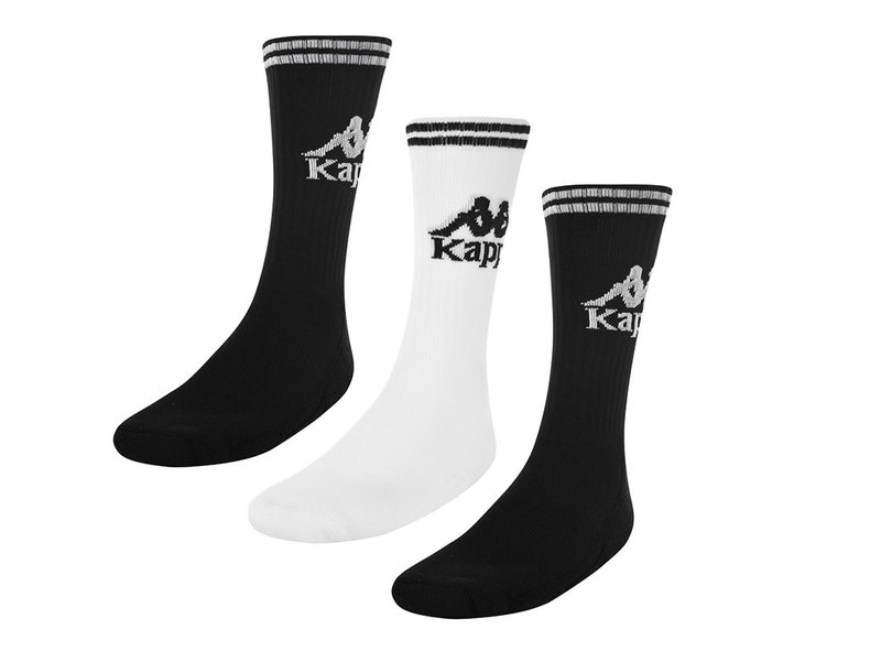 Kappa Kappa : Authentic Soccer 3 Pack Socks WLKN