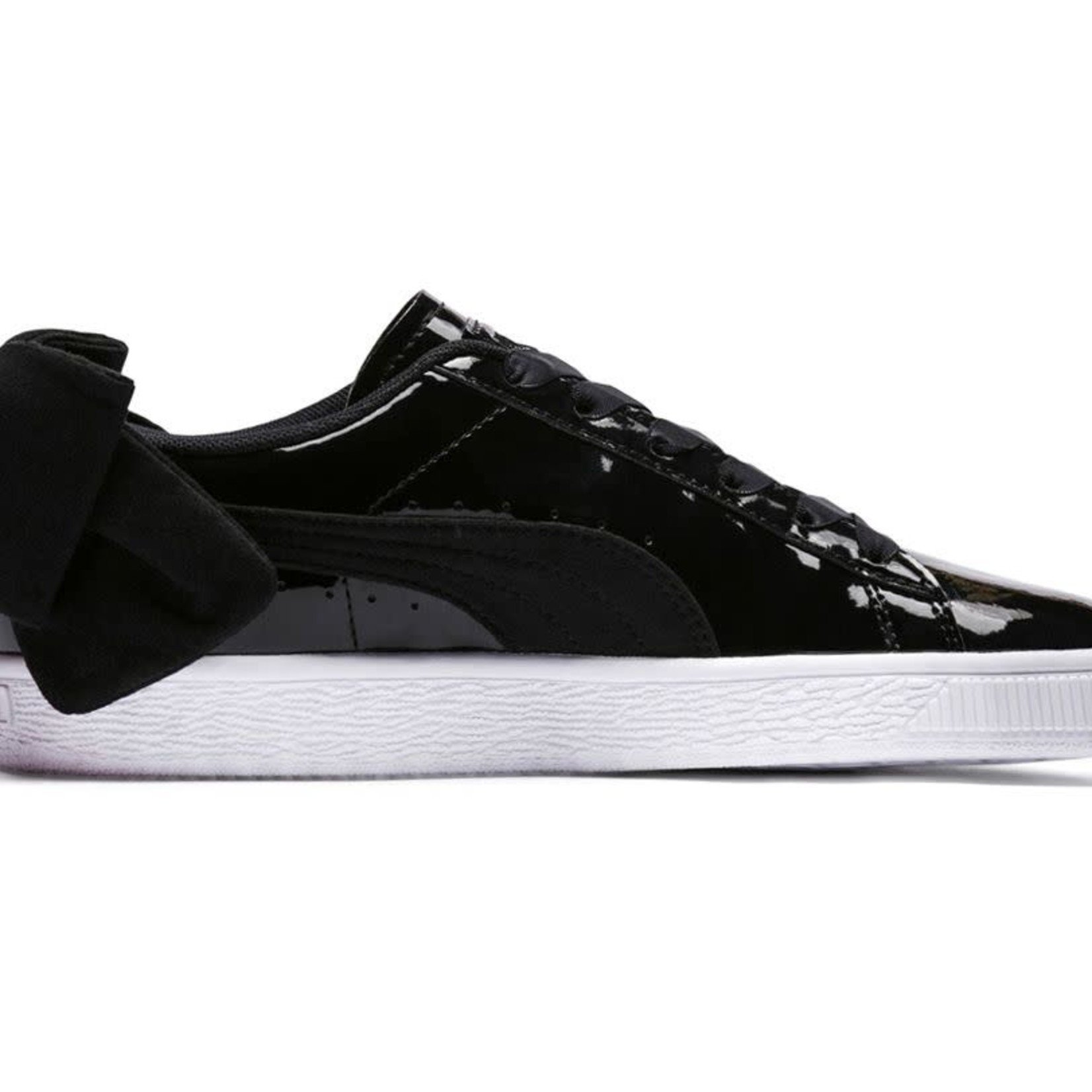 puma basket suede bow