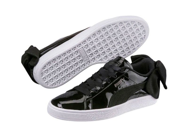 PUMA Puma Footwear : Basket Suede Bow Shoes