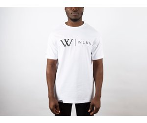 ★関税込★WOOALONG★Signature logo cotton basic T-shirt★ ☆人気☆【WOOALONG】☆Signature logo cotton basic T-shir.t